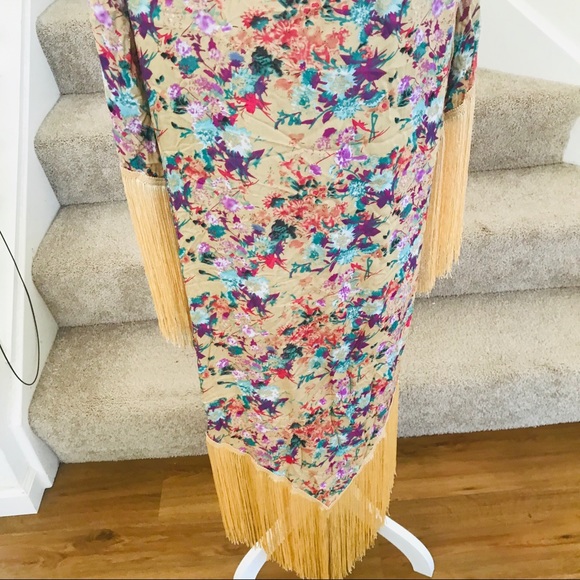 ASOS kimono floral size US 4 XS small NWT - Picture 5 of 8
